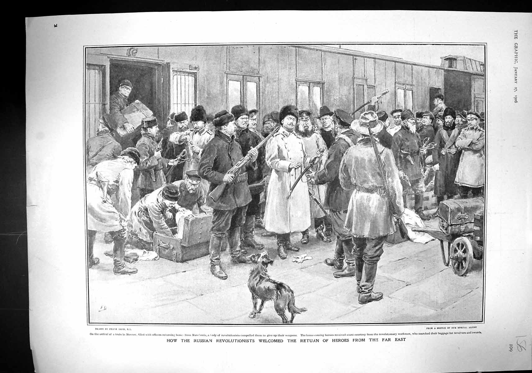 Old 1906 Russian Revolution Train Moscow Hampstead Polling Day Sandwi 20th