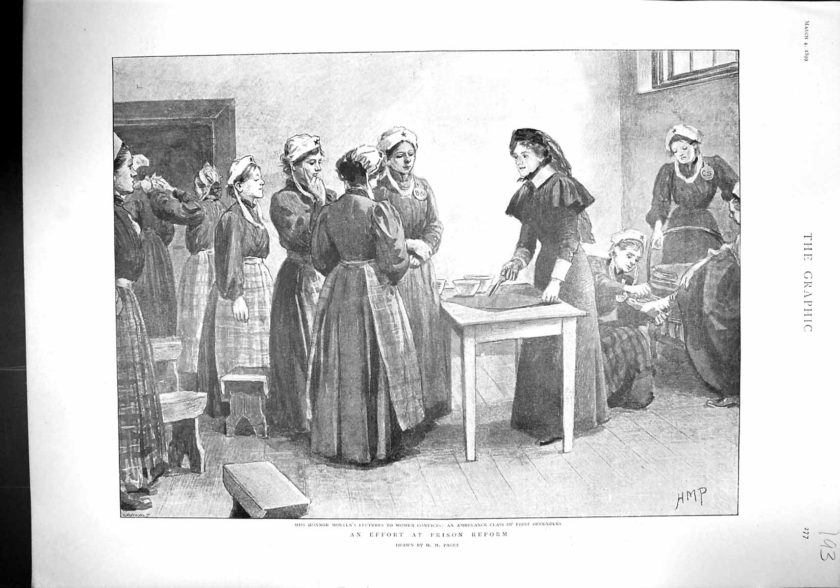 Old 1899 Honnor Morten Women Convicts Ambulance Class Seagulls James' 19th
