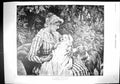 Old 1899 Gentle Reminder Lady Baby Dog Morgan Andree Polar Expedition 19th