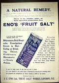 Antique Old Print 1910 Eno Fruit Salt Lemco Beef Concentrate Stanley-Edwards