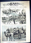 Old 1885 British Garrison Suakim Red Sea Gymkhana Herbert Stewart Kor Victorian