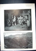 Old 1902 St. Vincent Volcano Eruption Sier Home War Ladies Fashion 20th