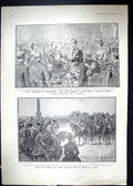 Old 1905 Banquet King Spain Berlin Kaiser Alfonso Princess Alexandra 20th