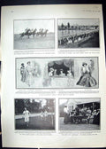 Old 1906 Newmarket Horses Racing Theatre Millar Dare Morrell Golf Har 20th