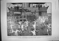 Old 1905 Skipping Drill Man-Of-War Ship Sailors Battersea Bridge Whis 20th