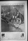 Old 1909 British Workers War Bibashi Stephen Bey Bonham Macedonia Ear 20th