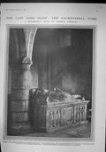 Old 1910 Tomb Henry Sacheverell Radcliffe-On-Soar Haslar Hospital Amb 20th
