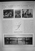 Old 1906 High-Level Railway Bridge Newcastle River Tyne Redheugh Well 20th