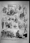 Old 1909 Harrod'S Diamond Jubilee Newton Bull Hambourg Rock Tombs Ama 20th