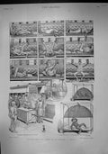 Old Print 1900 Story Officer India Train Mountains Barberton Russian Sie 20th