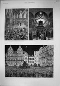 Old 1886 Fete Castle Service Church Holy Ghost Jubilee Hall Windsor C Victorian