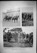 Old 1905 President Loubet King Alfonso Spain Hunting Cossacks Moscow 20th