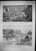 Old 1900 Fighting Ashanti Carter Wilkinson Cramer War Kumassi Yacht S Victorian