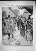 Old 1910 Military Scene Ponte Vecchio Florence Italy Paulhan Graham-W 20th