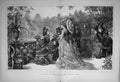 Old 1871 Scene Majesty Queen Garden Party Buckingham Palace London Su Victorian