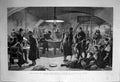 Old 1886 Scene CafÇ Nisch Game Peace War Recreation Villiers Servians Victorian