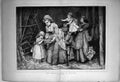 Original Old Antique Print 1874 Children Treat Syllabub Johnson 19th