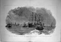 Old 1880 Queen Visit Liverpool Ship Claughton Queen White Star Republ Victorian