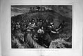 Antique Print 1880 Colliery Explosion Scene Rush Pit Mouth Mining Fine Art 19th