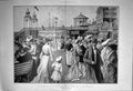 Antique Print 1902 Season Scheveningen Morning Promenade Boulevard Rejchan 20th