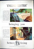 Old Advertisement 1951 English Electric Company Rainfall Loch Sloy Lo 20th