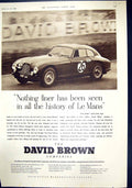Old Advertisement 1952 David Brown Motor Car Ford Braemar Hoover Clea 20th