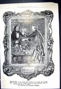 Old Print 916 Dewars Scotch Whisky Devon Fires Rowlands Oil Standard Life