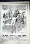Antique Old Print 1916 Buchanan'S Black White Scotch Whisky Colgate Burberry