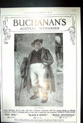 Old 1914 Buchanan'S Scotch Whisky Marie Lloyd Landaulette Car Fashion 20th