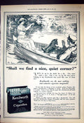 Old Print 1916 Kenilworth Cigarettes Cope Marshall Snelgrove O'Sullivans 20th