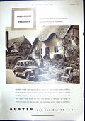 Antique Print 1951 Austin Motor Car British Olvetti Radio Television R.G.D.