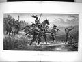 Old Antique Print 1871 Guide War Siers Marching Prisoner Weapons Fine Art 19th