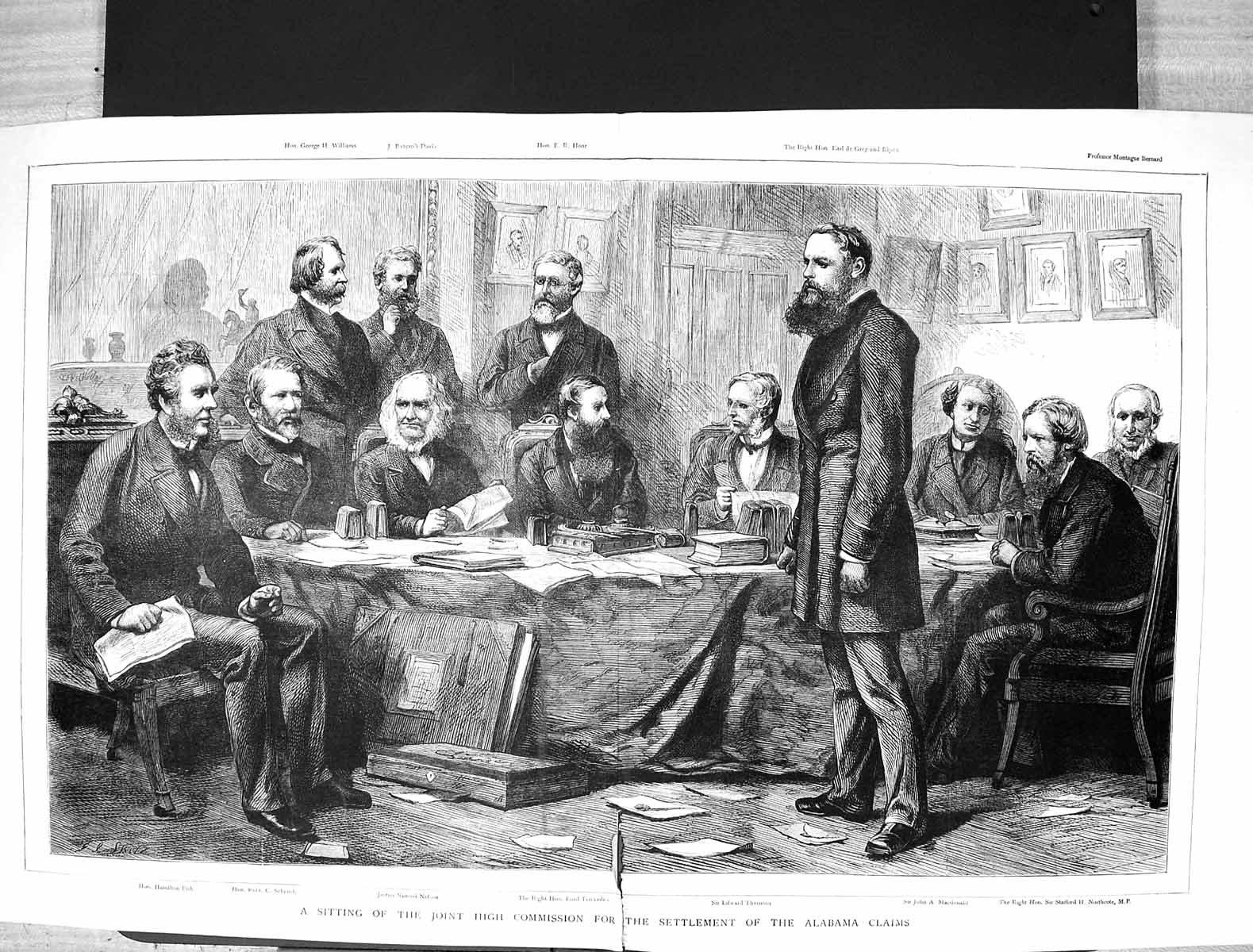 Old 1871 Fish Schenck Nelson Tenterdea Thornton Macdonald Nothcote Al Victorian