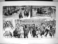 Old 1880 Ice Skating Carnival Halifax Nova Scotia Canada Horse Sledge Victorian