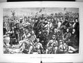 Old Antique Print 1871 Rifle Shooting Camp Wimbledon Sport Siers Fine Art 19th