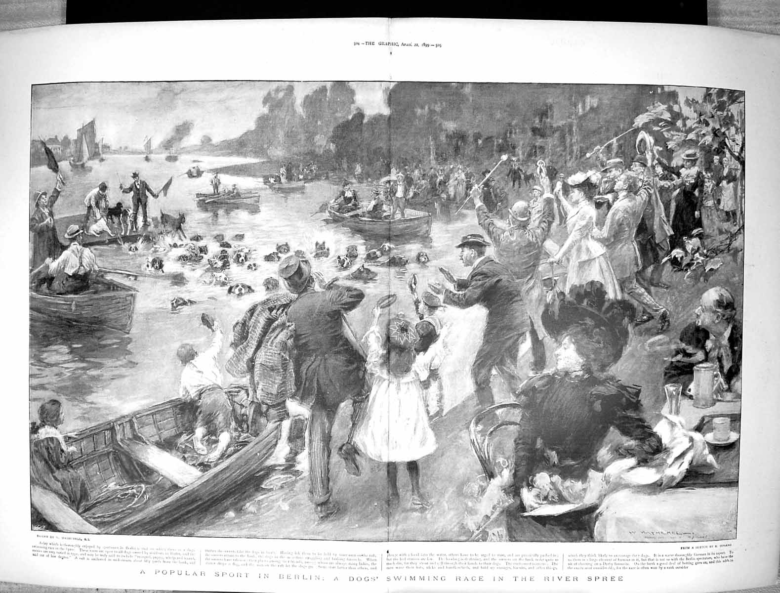 Old 1902 Cruise King Queen Church Service Royal Yacht Victoria Albert 20th