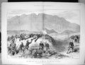 Antique Print 1878 Afghan War Attack Ali Musjid Abatch Peak Siers Mountains