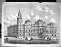 Old 1857 Architecture Design Government Offices Foreign Department Co Victorian