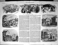 Old 1859 Paris Demolition Barriers Paris Villette Courtille Ball Mili Victorian