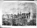 Old 1856 Inauguration Great Fountains Crystal Palace London Fine Art Victorian