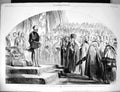 Old 1855 King Sardinia Receiving Address Corporation London Guildhall Victorian