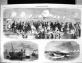 Old 1863 Civil War America Federal Ironclads Harbour Charleston Keoku Victorian