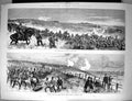 Old Print 1882 Volunteer Review Portsmouth Portsdown Hill War Siers Arti 19th