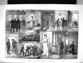 Old 1888 Prison Life Irish M.P. Coercion Doctor Exercise Yard Prisone Victorian