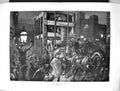 Antique Print 1882 Jumbo Elephant Journey Docks Horses Procession Fine Art 19th