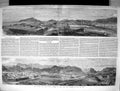 Antique Print 1867 British Navy Military Station Aden Red Sea War Mountains