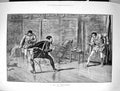 Original Old Antique Print 1884 Day Reckoning Duel Men Swords Berkley Victorian