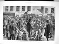 Old 1883 Scene Departure Irish Imigrants Clifden County Galway Irelan Victorian