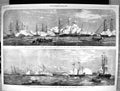 Old 1858 Fetes Cherbourg Queen Fairy Napoleon Dock Ships Victoria Alb Victorian