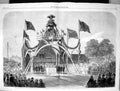 Old 1860 Prince Wales Canada Corner-Stone Parliamentary Buildings Ott Victorian